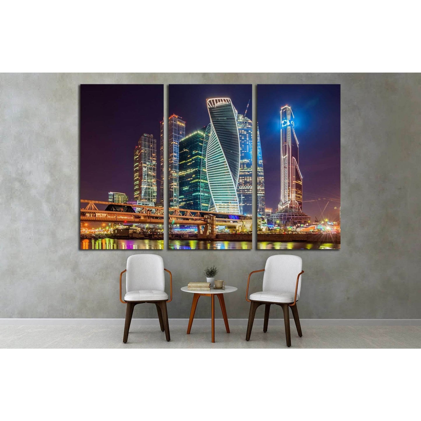 Moscow, Russia №1551 Ready to Hang Canvas PrintCanvas art arrives ready to hang, with hanging accessories included and no additional framing required. Every canvas print is hand-crafted, made on-demand at our workshop and expertly stretched around 100% No