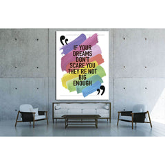 Motivational quote concept illustration background №4605 Ready to Hang Canvas PrintCanvas art arrives ready to hang, with hanging accessories included and no additional framing required. Every canvas print is hand-crafted, made on-demand at our workshop a