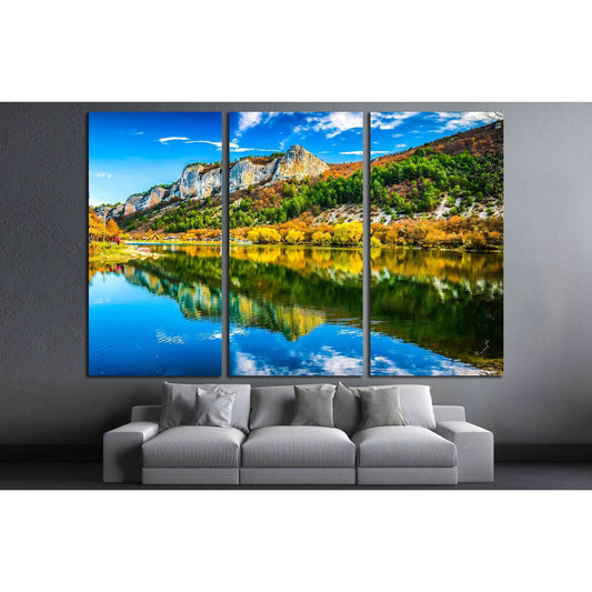 mountains and lakes №2706 Ready to Hang Canvas PrintCanvas art arrives ready to hang, with hanging accessories included and no additional framing required. Every canvas print is hand-crafted, made on-demand at our workshop and expertly stretched around 10