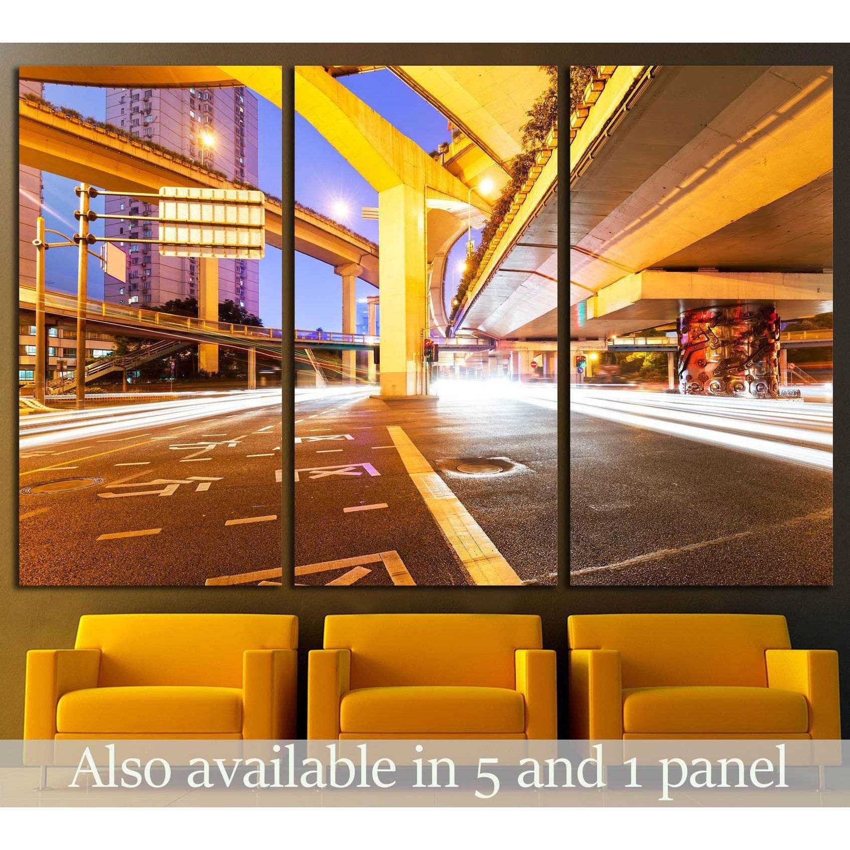 moving car with blur light through city at night №2169 Ready to Hang Canvas PrintCanvas art arrives ready to hang, with hanging accessories included and no additional framing required. Every canvas print is hand-crafted, made on-demand at our workshop and