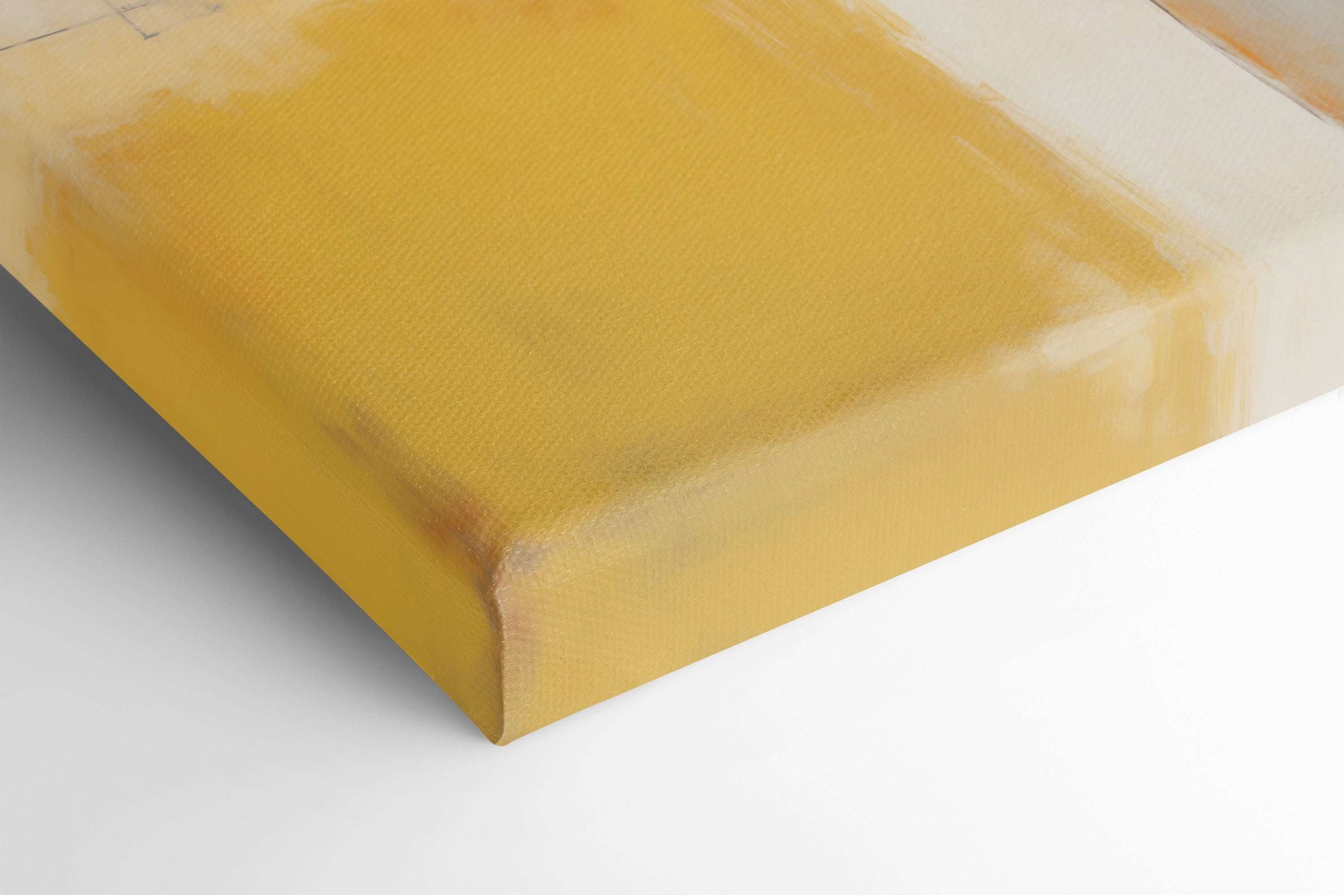 Muted Palette with Bold Yellow Accents - Canvas Print - Artoholica Ready to Hang Canvas Print