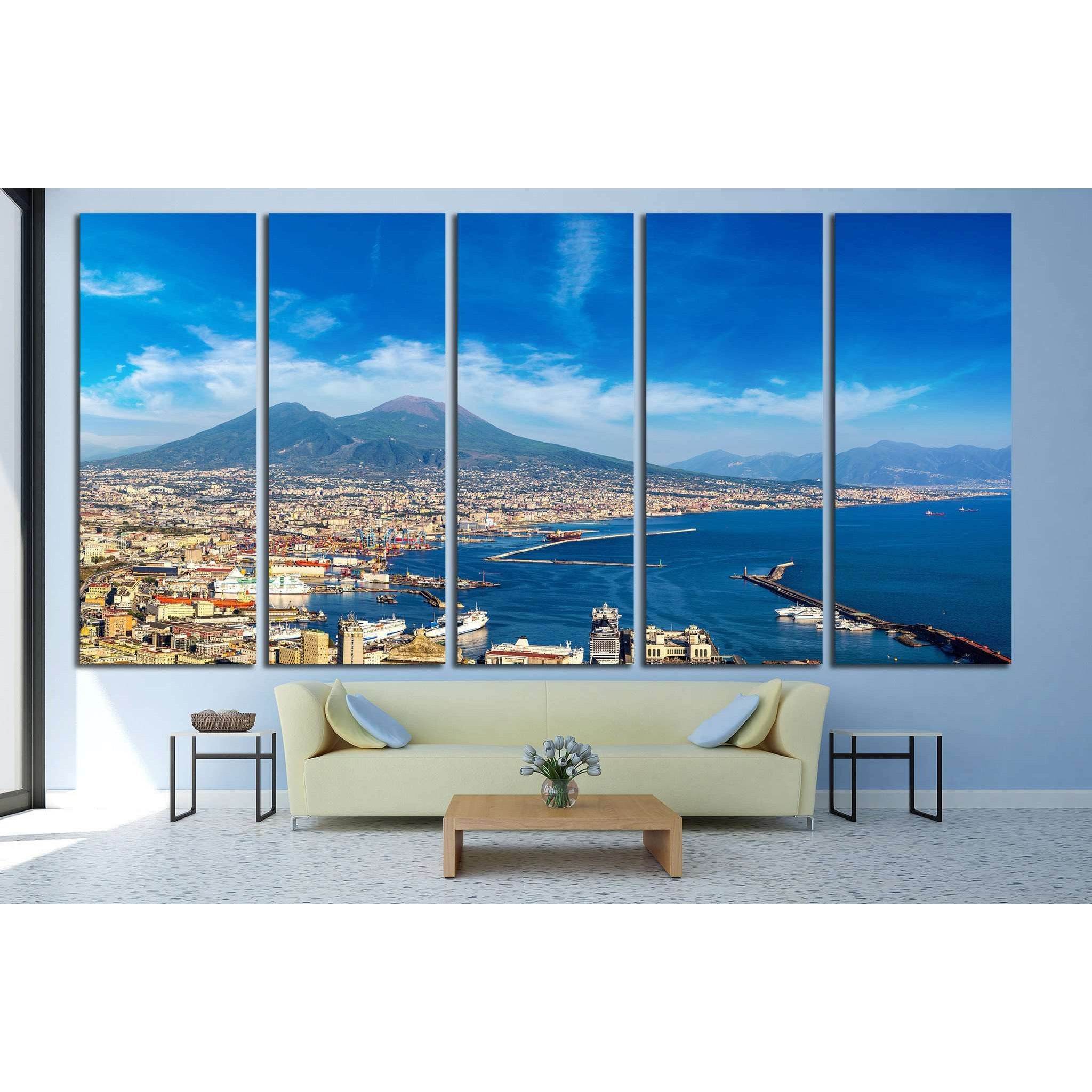 Napoli (Naples), mount Vesuvius, Italy №1243 Ready to Hang Canvas PrintCanvas art arrives ready to hang, with hanging accessories included and no additional framing required. Every canvas print is hand-crafted, made on-demand at our workshop and expertly