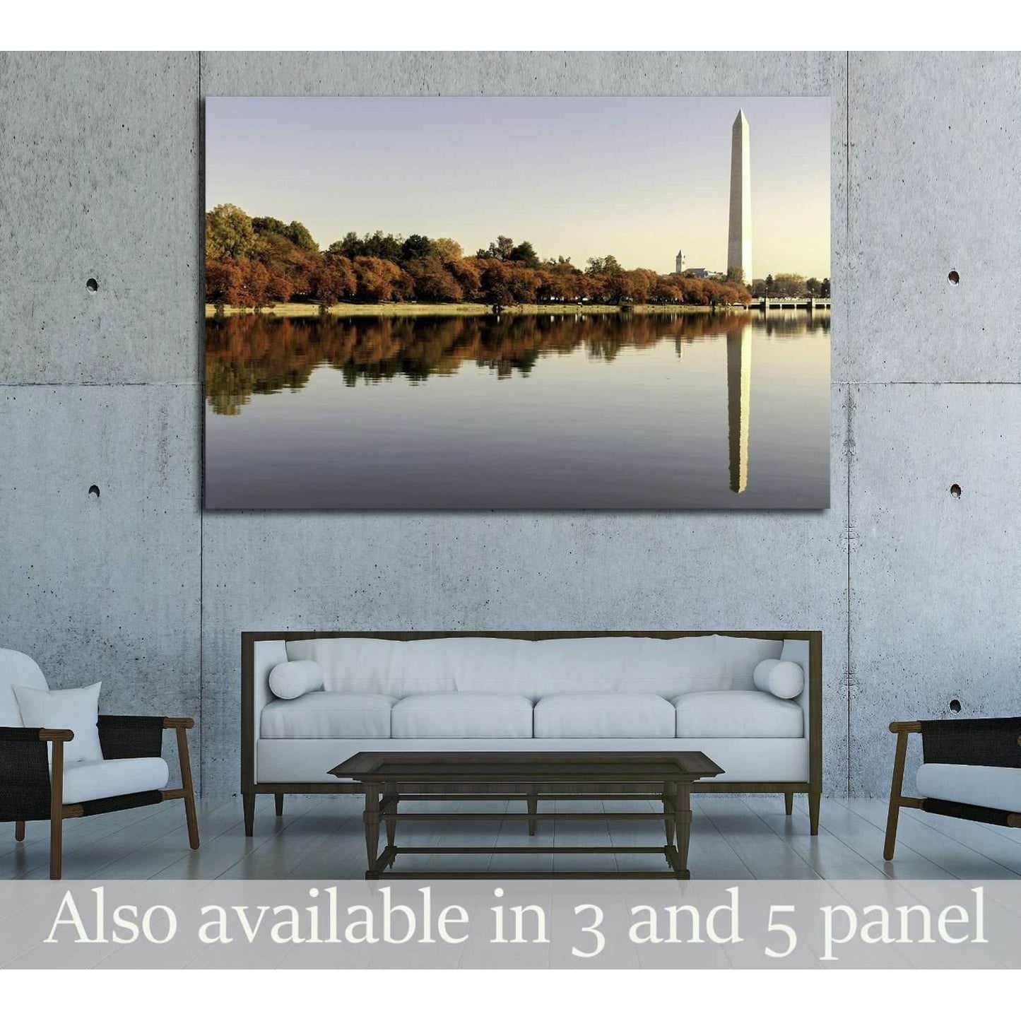 National Mall at autumn. Washington, DC №2063 Ready to Hang Canvas PrintCanvas art arrives ready to hang, with hanging accessories included and no additional framing required. Every canvas print is hand-crafted, made on-demand at our workshop and expertly