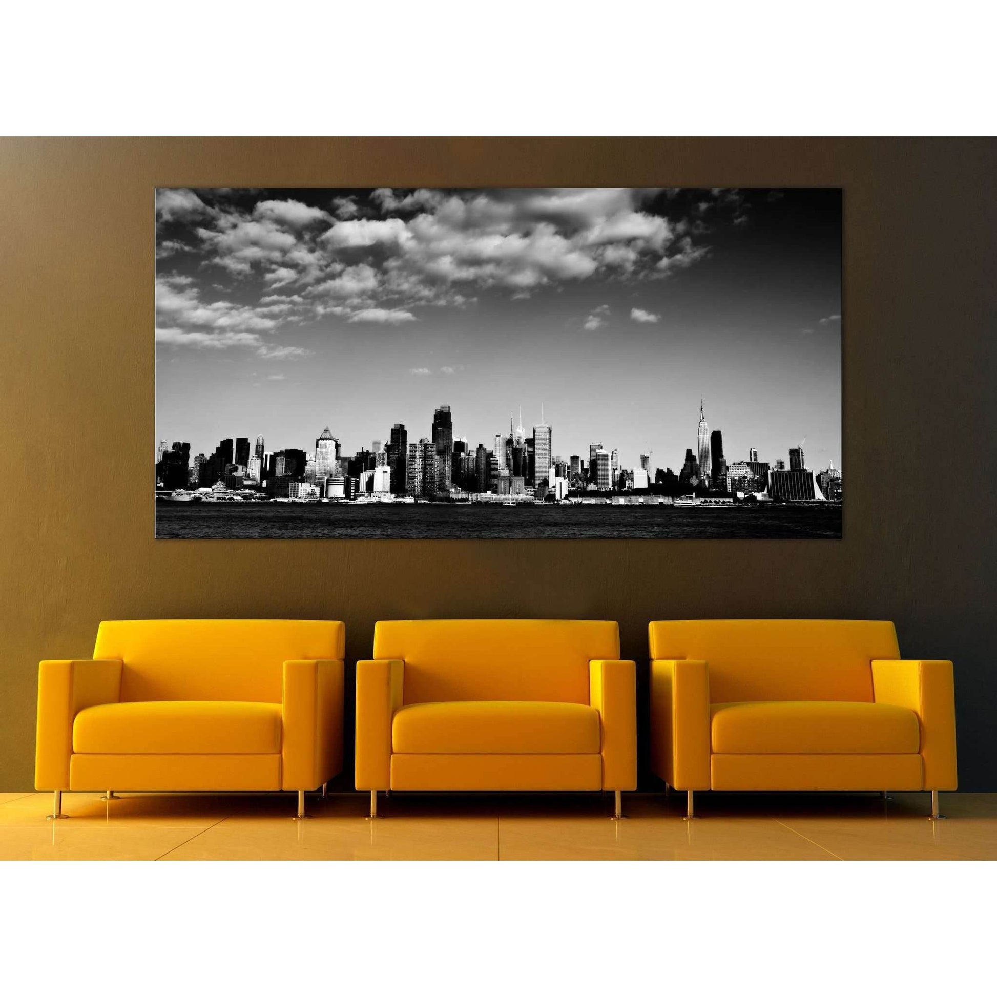 New York Black and White №114 Ready to Hang Canvas PrintCanvas art arrives ready to hang, with hanging accessories included and no additional framing required. Every canvas print is hand-crafted, made on-demand at our workshop and expertly stretched aroun