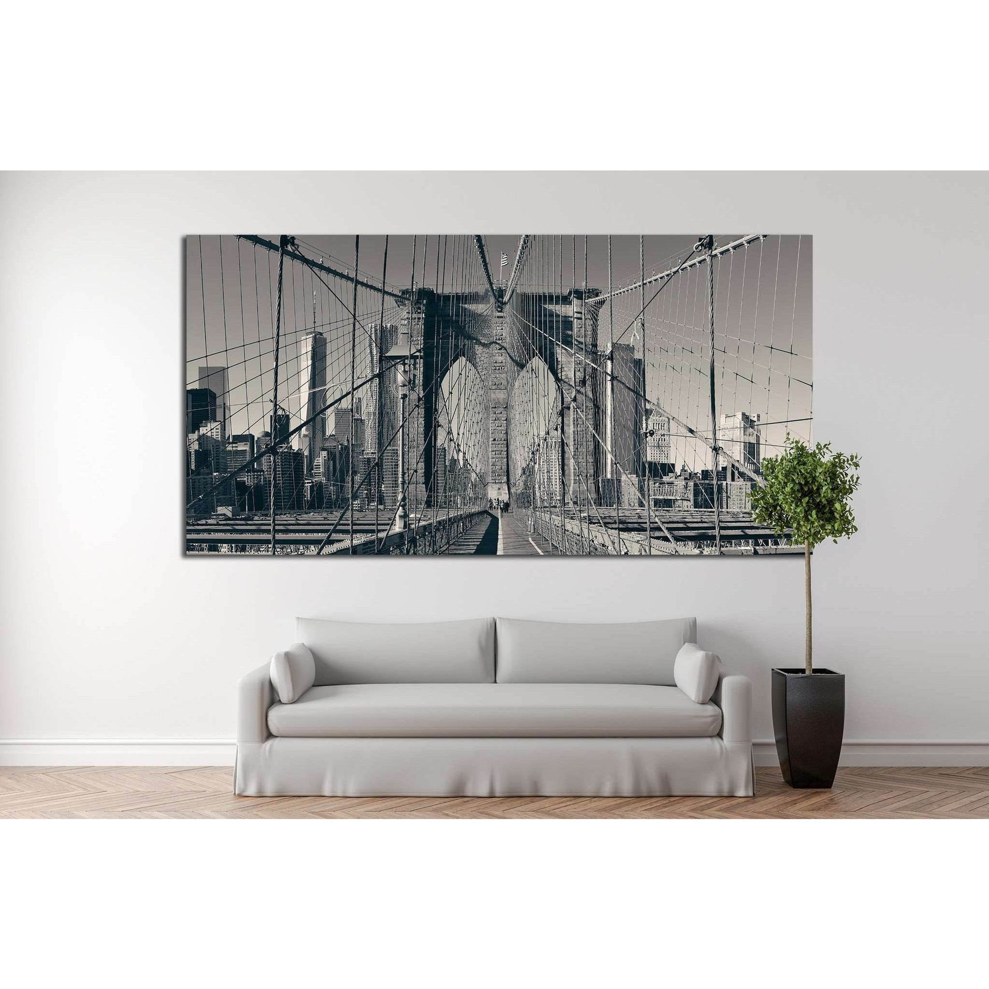 New York Brooklyn Bridge Canvas Art PrintDecorate your walls with a stunning New York Brooklyn Bridge Canvas Art Print from the world's largest art gallery. Choose from thousands of Brooklyn Bridge artworks with various sizing options. Choose your perfect