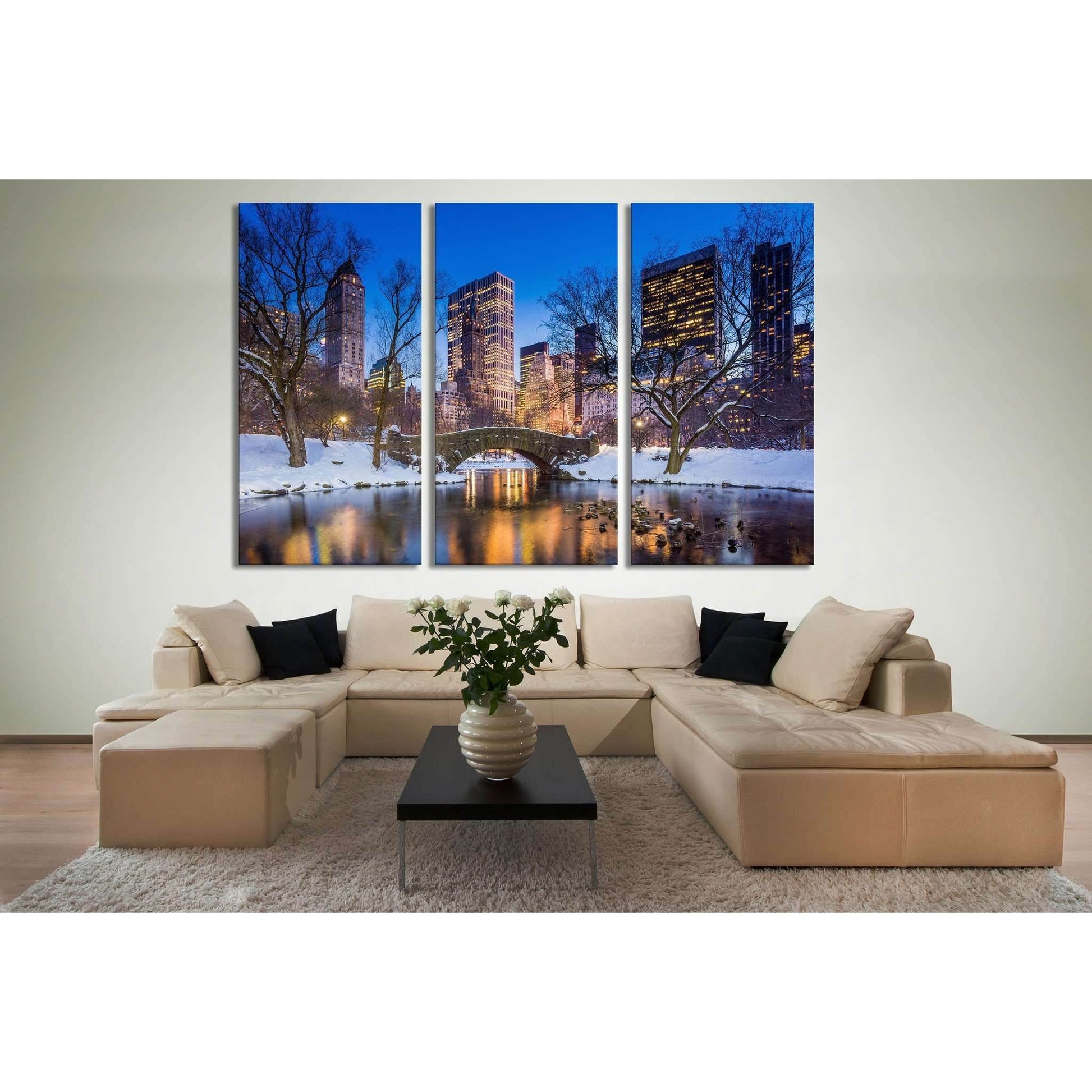 New York Central Park №617 Ready to Hang Canvas PrintCanvas art arrives ready to hang, with hanging accessories included and no additional framing required. Every canvas print is hand-crafted, made on-demand at our workshop and expertly stretched around 1