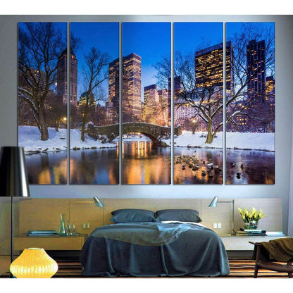 New York Central Park №617 Ready to Hang Canvas PrintCanvas art arrives ready to hang, with hanging accessories included and no additional framing required. Every canvas print is hand-crafted, made on-demand at our workshop and expertly stretched around 1