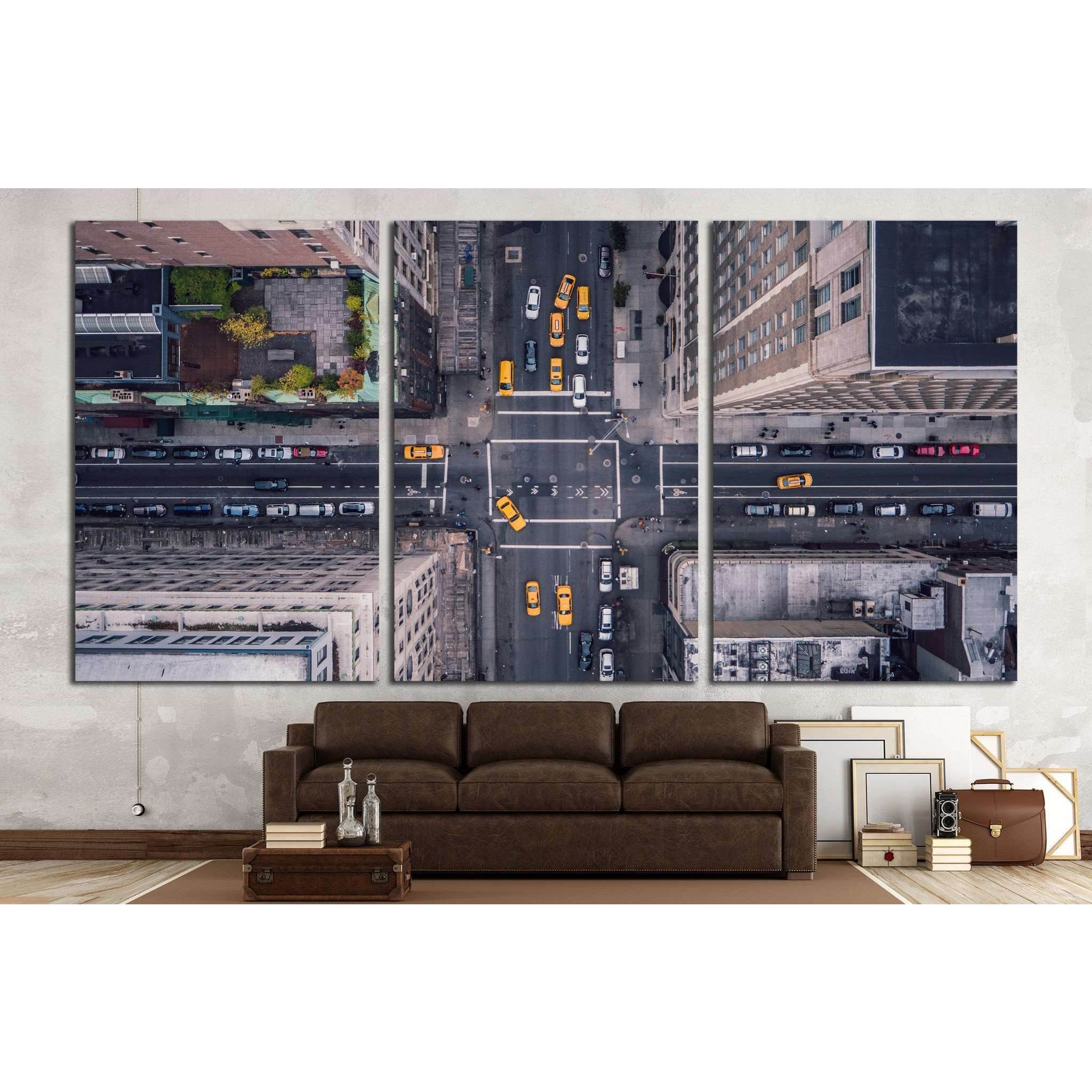 New York City 5th Ave Vertical №1435 Ready to Hang Canvas PrintCanvas art arrives ready to hang, with hanging accessories included and no additional framing required. Every canvas print is hand-crafted, made on-demand at our workshop and expertly stretche