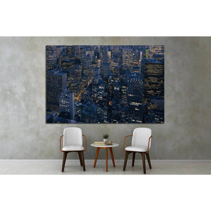 new york city look from bird space №1531 Ready to Hang Canvas PrintCanvas art arrives ready to hang, with hanging accessories included and no additional framing required. Every canvas print is hand-crafted, made on-demand at our workshop and expertly stre