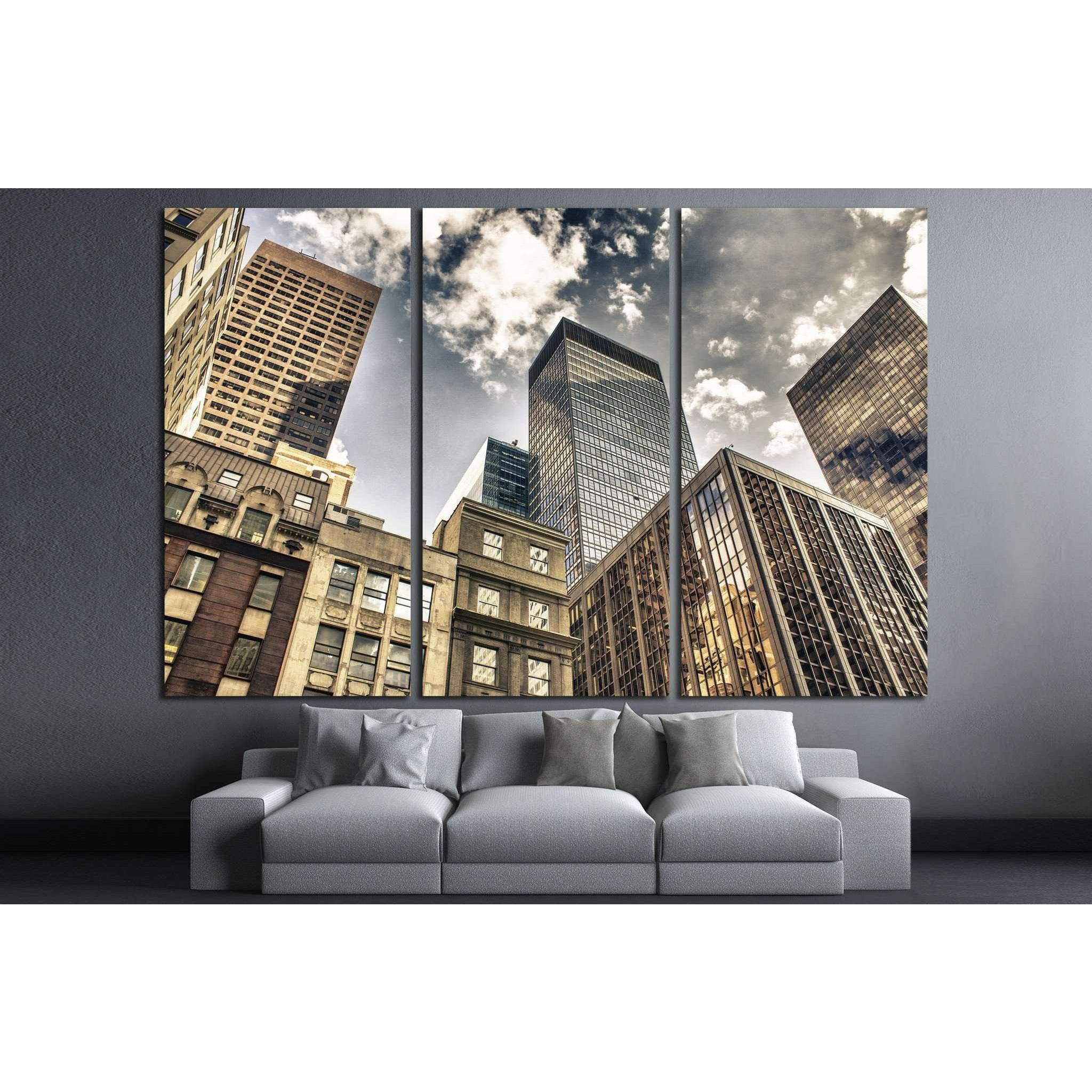 New York City Manhattan Skyline, U.S.A №1510 Ready to Hang Canvas PrintCanvas art arrives ready to hang, with hanging accessories included and no additional framing required. Every canvas print is hand-crafted, made on-demand at our workshop and expertly