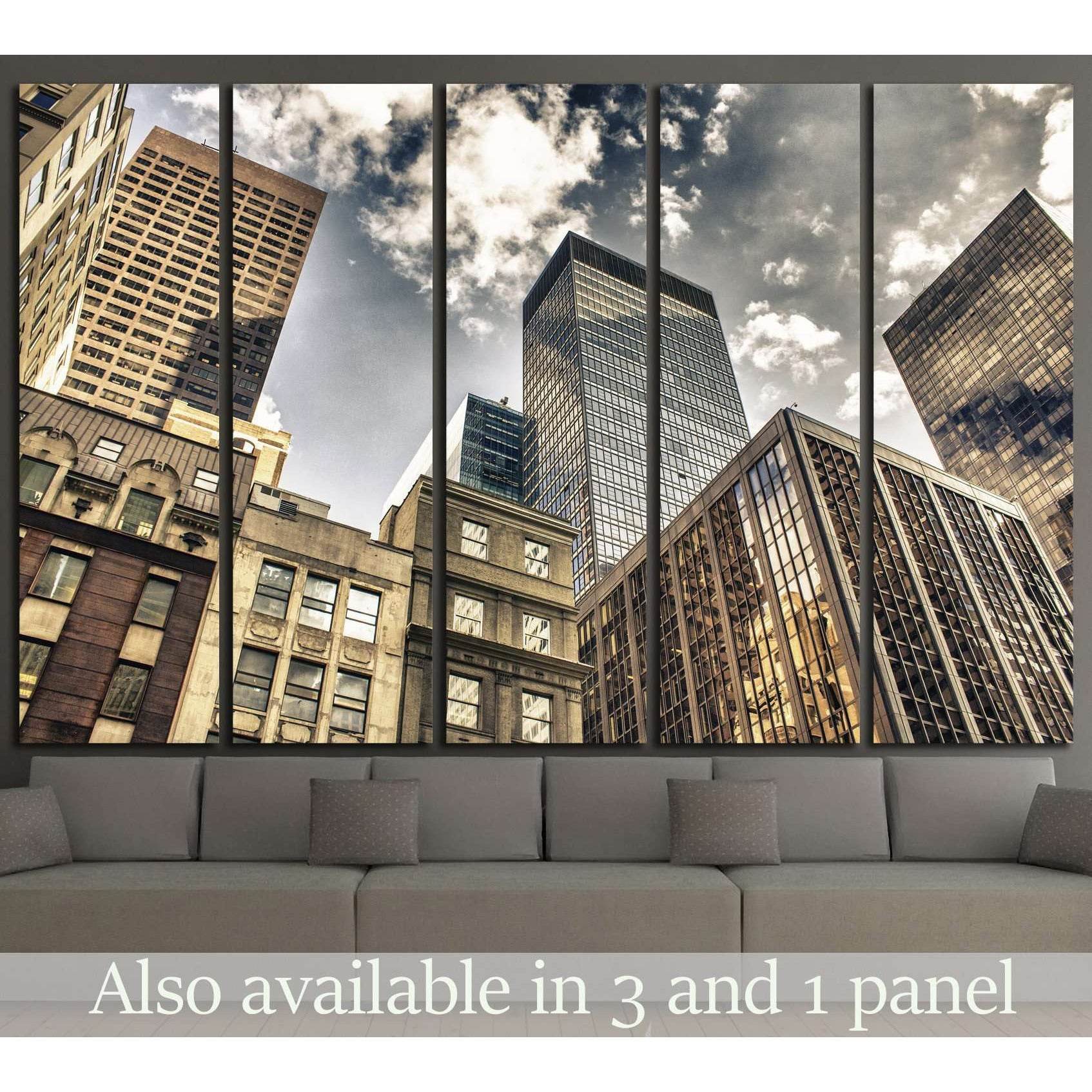 New York City Manhattan Skyline, U.S.A №1510 Ready to Hang Canvas PrintCanvas art arrives ready to hang, with hanging accessories included and no additional framing required. Every canvas print is hand-crafted, made on-demand at our workshop and expertly