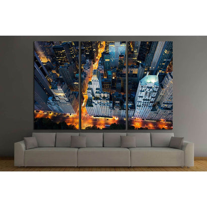 New York city, sunrise over central park №1687 Ready to Hang Canvas PrintCanvas art arrives ready to hang, with hanging accessories included and no additional framing required. Every canvas print is hand-crafted, made on-demand at our workshop and expertl