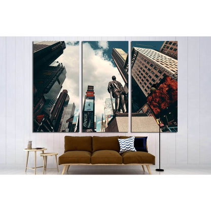 NEW YORK CITY, Times Square street, Manhattan, United States №2074 Ready to Hang Canvas PrintCanvas art arrives ready to hang, with hanging accessories included and no additional framing required. Every canvas print is hand-crafted, made on-demand at our