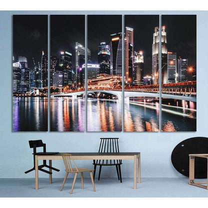 New York Cityscape №890 Ready to Hang Canvas PrintCanvas art arrives ready to hang, with hanging accessories included and no additional framing required. Every canvas print is hand-crafted, made on-demand at our workshop and expertly stretched around 100%