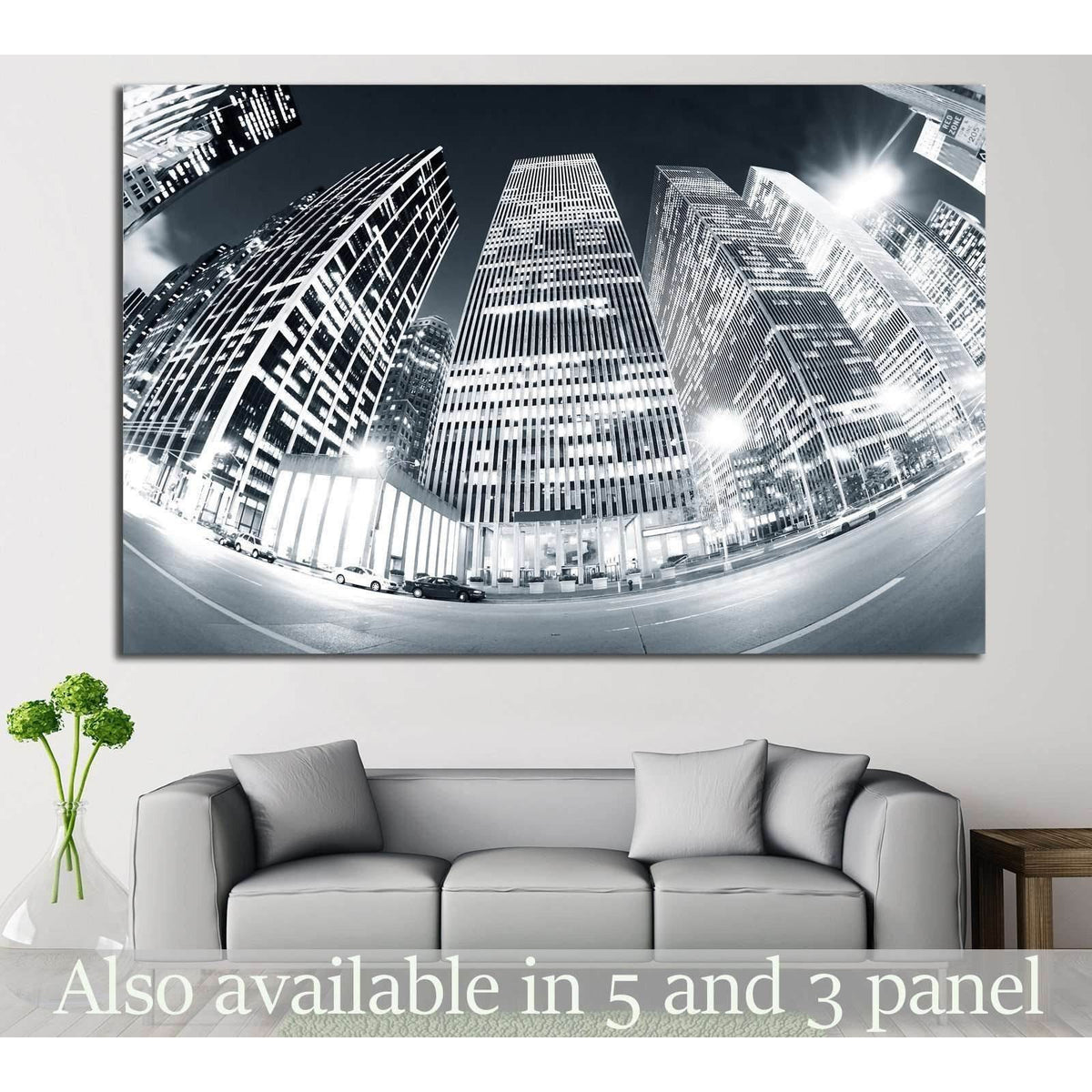 New York №755 Ready to Hang Canvas PrintCanvas art arrives ready to hang, with hanging accessories included and no additional framing required. Every canvas print is hand-crafted, made on-demand at our workshop and expertly stretched around 100% North Ame