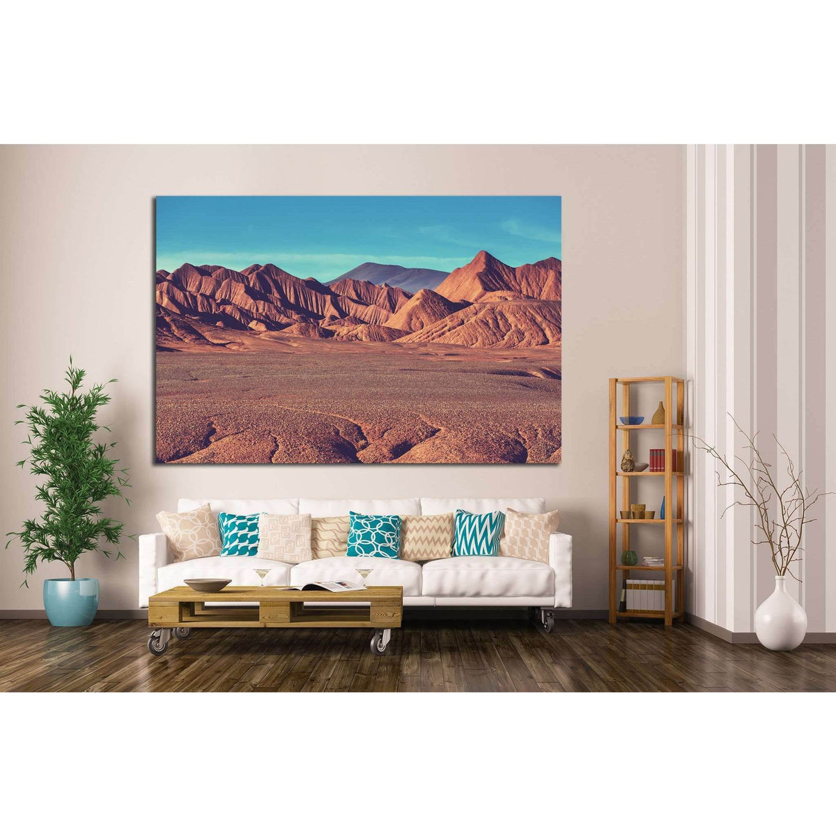 Northern Argentina №626 Ready to Hang Canvas PrintCanvas art arrives ready to hang, with hanging accessories included and no additional framing required. Every canvas print is hand-crafted, made on-demand at our workshop and expertly stretched around 100%