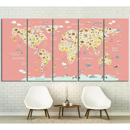 Peach nursery World Map Wall DecorDecorate your walls with a stunning Peach Nursery Map Canvas Art Print from the world's largest art gallery. Choose from thousands of Nursery map artworks with various sizing options. Choose your perfect art print to comp