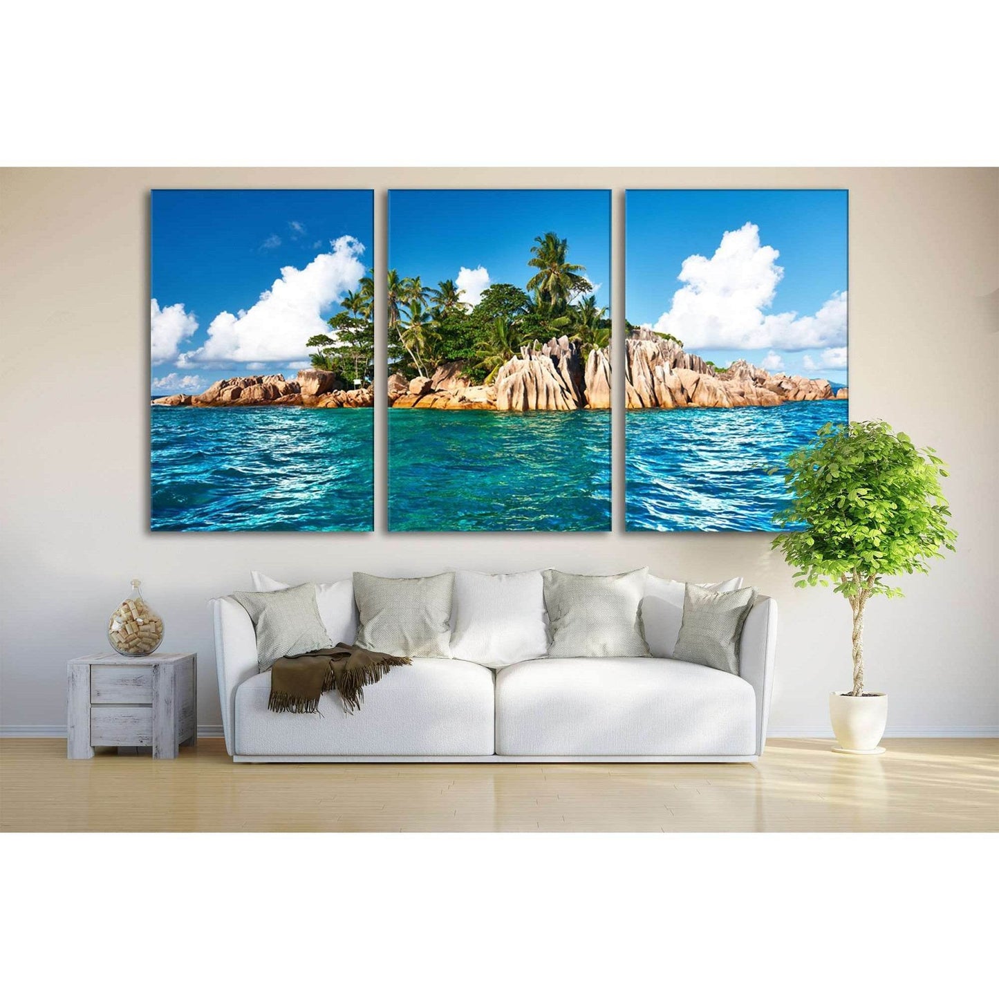 Ocean Nature №742 Ready to Hang Canvas PrintCanvas art arrives ready to hang, with hanging accessories included and no additional framing required. Every canvas print is hand-crafted, made on-demand at our workshop and expertly stretched around 100% North