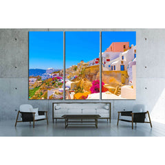 Oia is the most beautiful village of Santorini island in Greece №2640 Ready to Hang Canvas PrintCanvas art arrives ready to hang, with hanging accessories included and no additional framing required. Every canvas print is hand-crafted, made on-demand at o