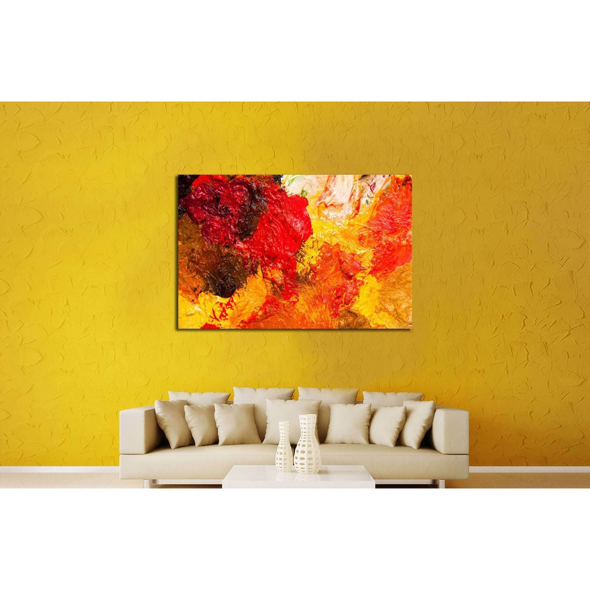 Oil paints multicolored closeup abstract background №2576 Ready to Hang Canvas PrintCanvas art arrives ready to hang, with hanging accessories included and no additional framing required. Every canvas print is hand-crafted, made on-demand at our workshop