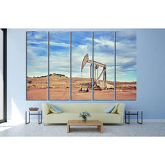 oil pump №865 Ready to Hang Canvas PrintCanvas art arrives ready to hang, with hanging accessories included and no additional framing required. Every canvas print is hand-crafted, made on-demand at our workshop and expertly stretched around 100% North Ame