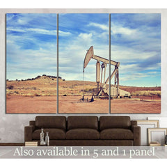oil pump №865 Ready to Hang Canvas PrintCanvas art arrives ready to hang, with hanging accessories included and no additional framing required. Every canvas print is hand-crafted, made on-demand at our workshop and expertly stretched around 100% North Ame