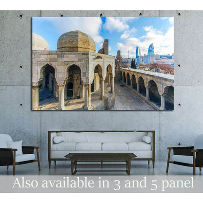 Old City in Baku, Flame Towers №1557 Ready to Hang Canvas PrintCanvas art arrives ready to hang, with hanging accessories included and no additional framing required. Every canvas print is hand-crafted, made on-demand at our workshop and expertly stretche