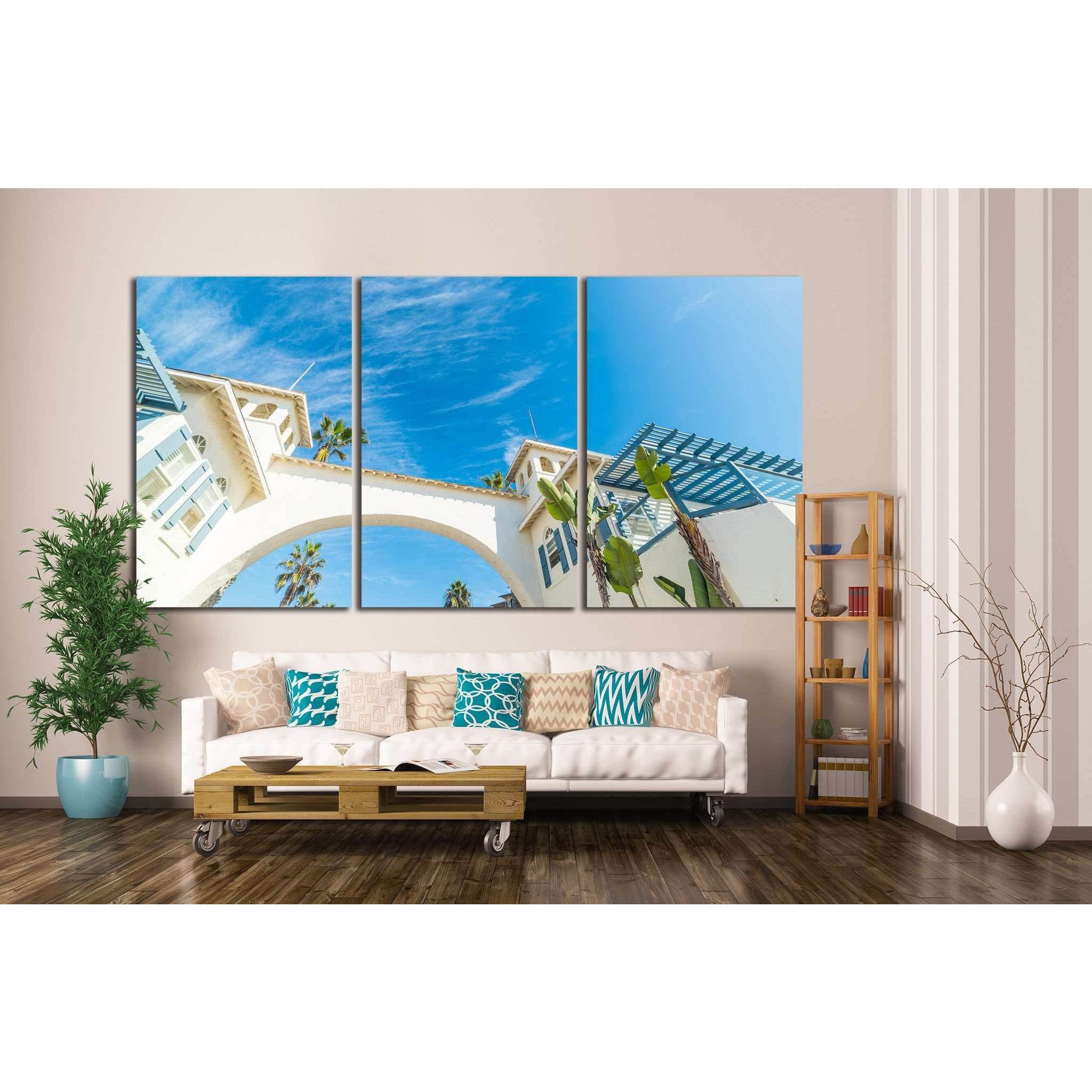 Pacific Beach, California №1033 Ready to Hang Canvas PrintCanvas art arrives ready to hang, with hanging accessories included and no additional framing required. Every canvas print is hand-crafted, made on-demand at our workshop and expertly stretched aro