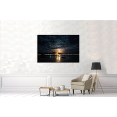 Palolem beach. Night landscape.Goa,India. №3055 Ready to Hang Canvas PrintCanvas art arrives ready to hang, with hanging accessories included and no additional framing required. Every canvas print is hand-crafted, made on-demand at our workshop and expert