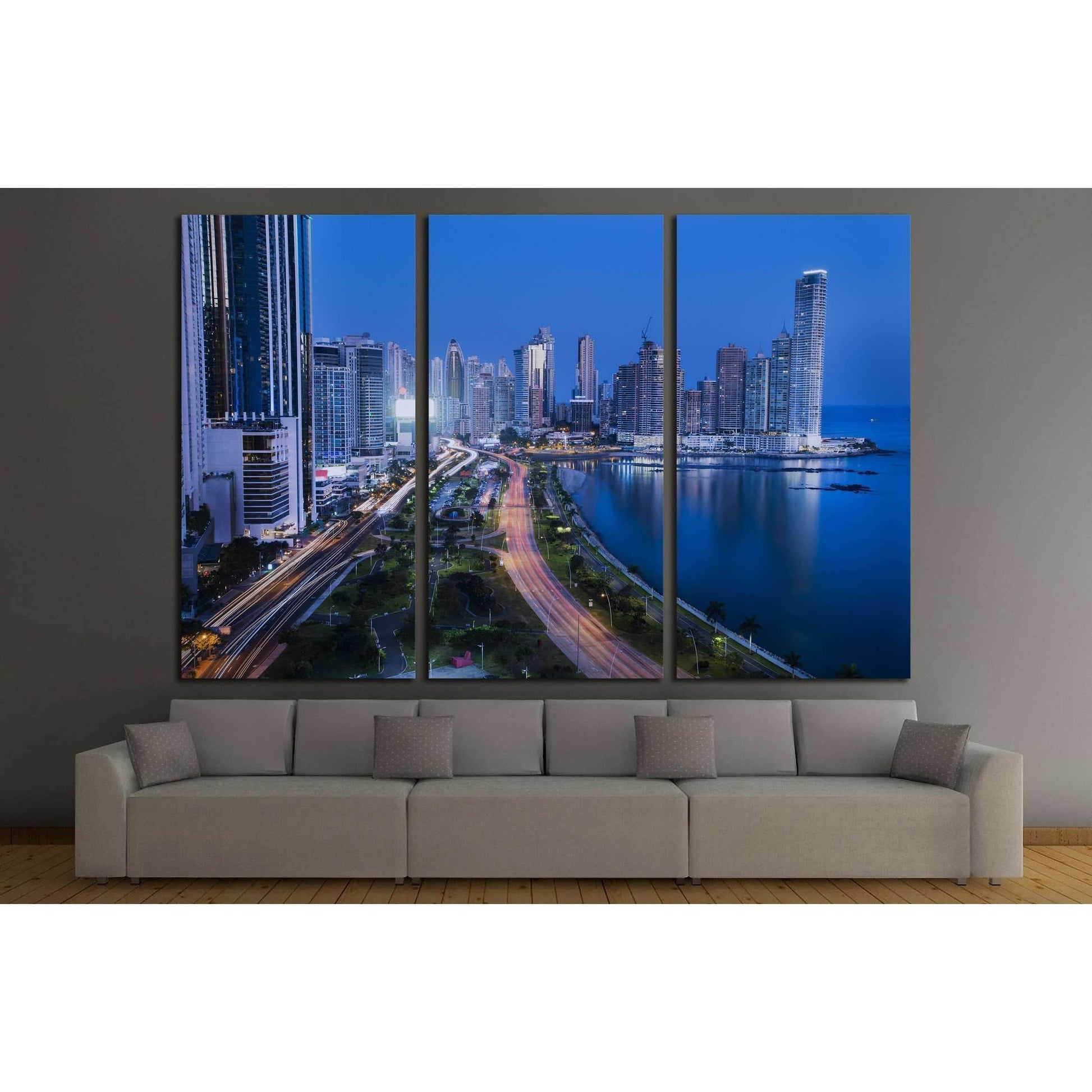 Panama city №2220 Ready to Hang Canvas PrintCanvas art arrives ready to hang, with hanging accessories included and no additional framing required. Every canvas print is hand-crafted, made on-demand at our workshop and expertly stretched around 100% North