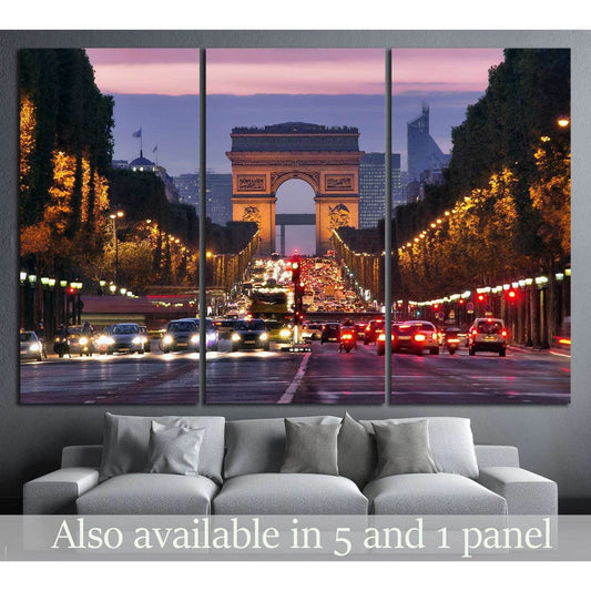 Paris, Champs-Elysees №772 Ready to Hang Canvas PrintCanvas art arrives ready to hang, with hanging accessories included and no additional framing required. Every canvas print is hand-crafted, made on-demand at our workshop and expertly stretched around 1