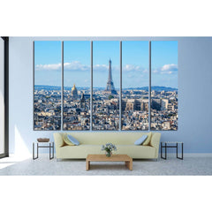 Paris Panorama, Cathedral Notre Dame de Paris, France №1279 Ready to Hang Canvas PrintCanvas art arrives ready to hang, with hanging accessories included and no additional framing required. Every canvas print is hand-crafted, made on-demand at our worksho