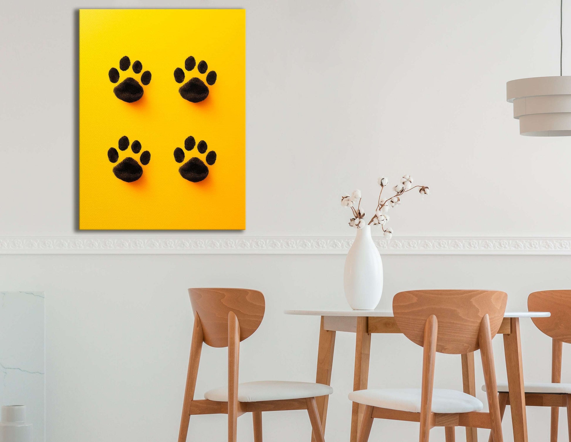 Paws of Sunshine - Canvas Print - Artoholica Ready to Hang Canvas Print