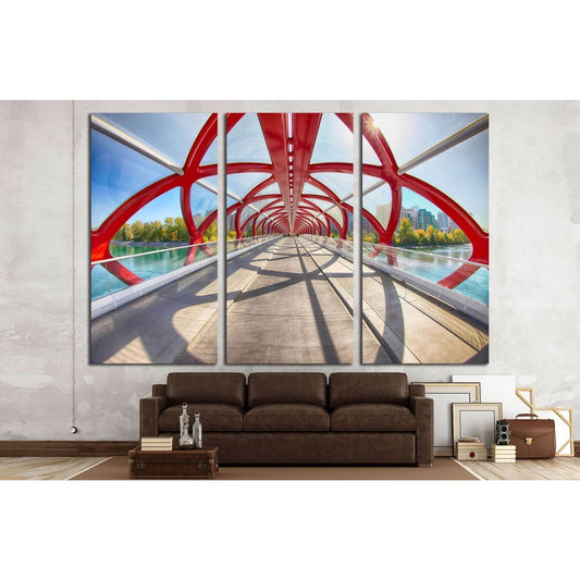 Peace Bridge, Calgary, Alberta, Canada №2031 Ready to Hang Canvas PrintCanvas art arrives ready to hang, with hanging accessories included and no additional framing required. Every canvas print is hand-crafted, made on-demand at our workshop and expertly
