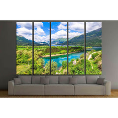 Pictorial lake Barrea in Abruzzo, Italy №3142 Ready to Hang Canvas PrintCanvas art arrives ready to hang, with hanging accessories included and no additional framing required. Every canvas print is hand-crafted, made on-demand at our workshop and expertly