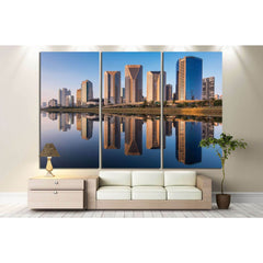 Pinheiros River in Sao Paulo City, Brazil №1242 Ready to Hang Canvas PrintCanvas art arrives ready to hang, with hanging accessories included and no additional framing required. Every canvas print is hand-crafted, made on-demand at our workshop and expert