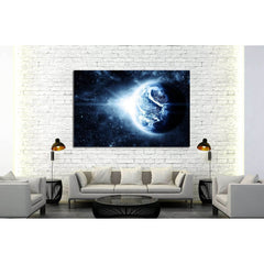 planet in beautiful space №2466 Ready to Hang Canvas PrintCanvas art arrives ready to hang, with hanging accessories included and no additional framing required. Every canvas print is hand-crafted, made on-demand at our workshop and expertly stretched aro