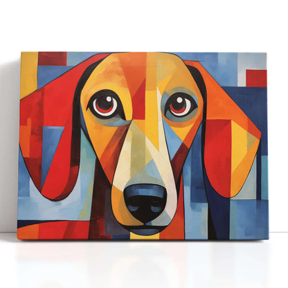 Playful Pet Portrait - Canvas Print - Artoholica Ready to Hang Canvas Print