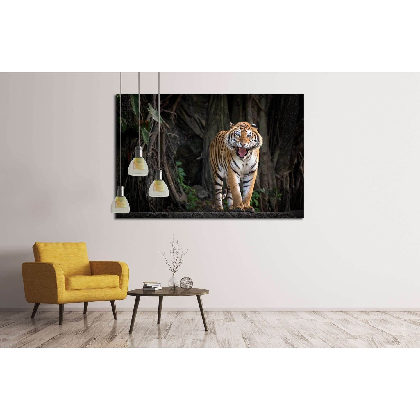 Portrait of the tiger №2360 Ready to Hang Canvas PrintCanvas art arrives ready to hang, with hanging accessories included and no additional framing required. Every canvas print is hand-crafted, made on-demand at our workshop and expertly stretched around