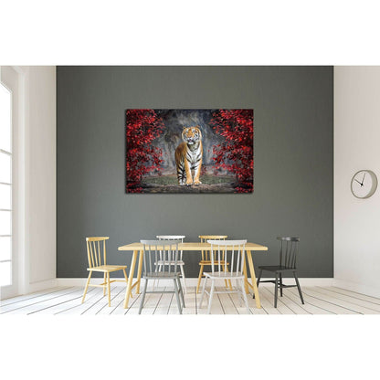 Portrait of the tiger №2368 Ready to Hang Canvas PrintCanvas art arrives ready to hang, with hanging accessories included and no additional framing required. Every canvas print is hand-crafted, made on-demand at our workshop and expertly stretched around