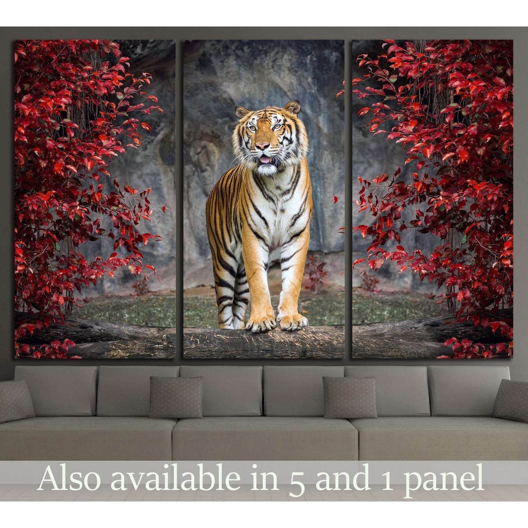 Portrait of the tiger №2368 Ready to Hang Canvas PrintCanvas art arrives ready to hang, with hanging accessories included and no additional framing required. Every canvas print is hand-crafted, made on-demand at our workshop and expertly stretched around