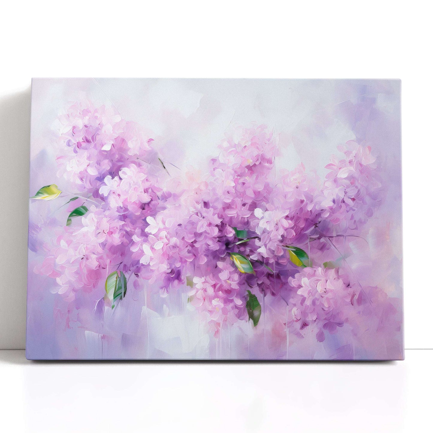 Purple Lilac Branch - Canvas Print - Artoholica Ready to Hang Canvas Print