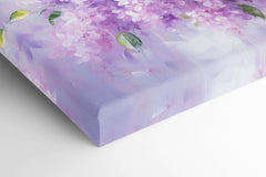 Purple Lilac Branch - Canvas Print - Artoholica Ready to Hang Canvas Print