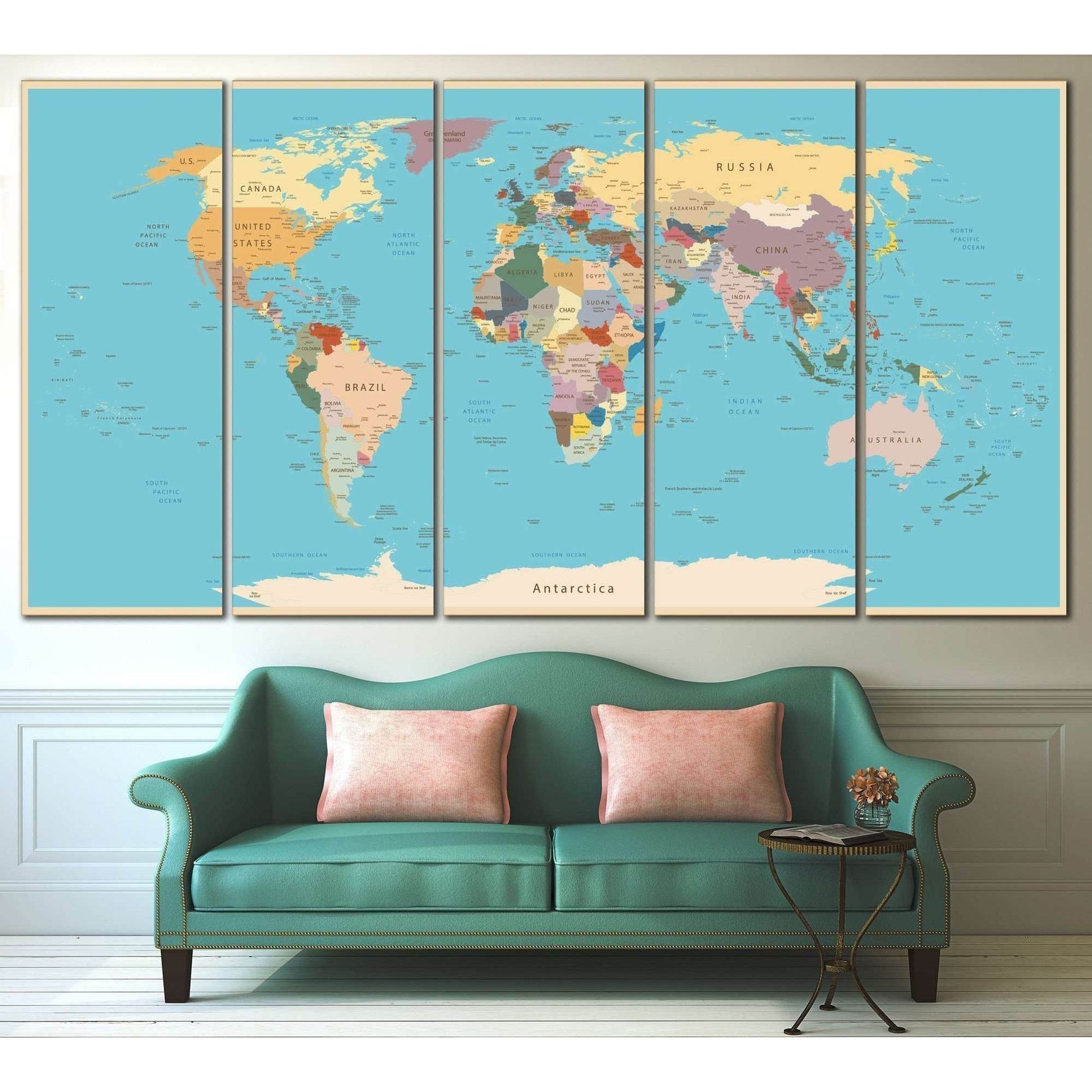 Navy Push Pin Travel World Map Canvas PrintDecorate your walls with a stunning Travel Map Canvas Art Print from the world's largest art gallery. Choose from thousands of Push Pin Map artworks with various sizing options. Choose your perfect art print to c