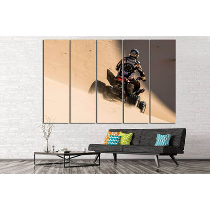 Quad Biker №152 Ready to Hang Canvas PrintCanvas art arrives ready to hang, with hanging accessories included and no additional framing required. Every canvas print is hand-crafted, made on-demand at our workshop and expertly stretched around 100% North A