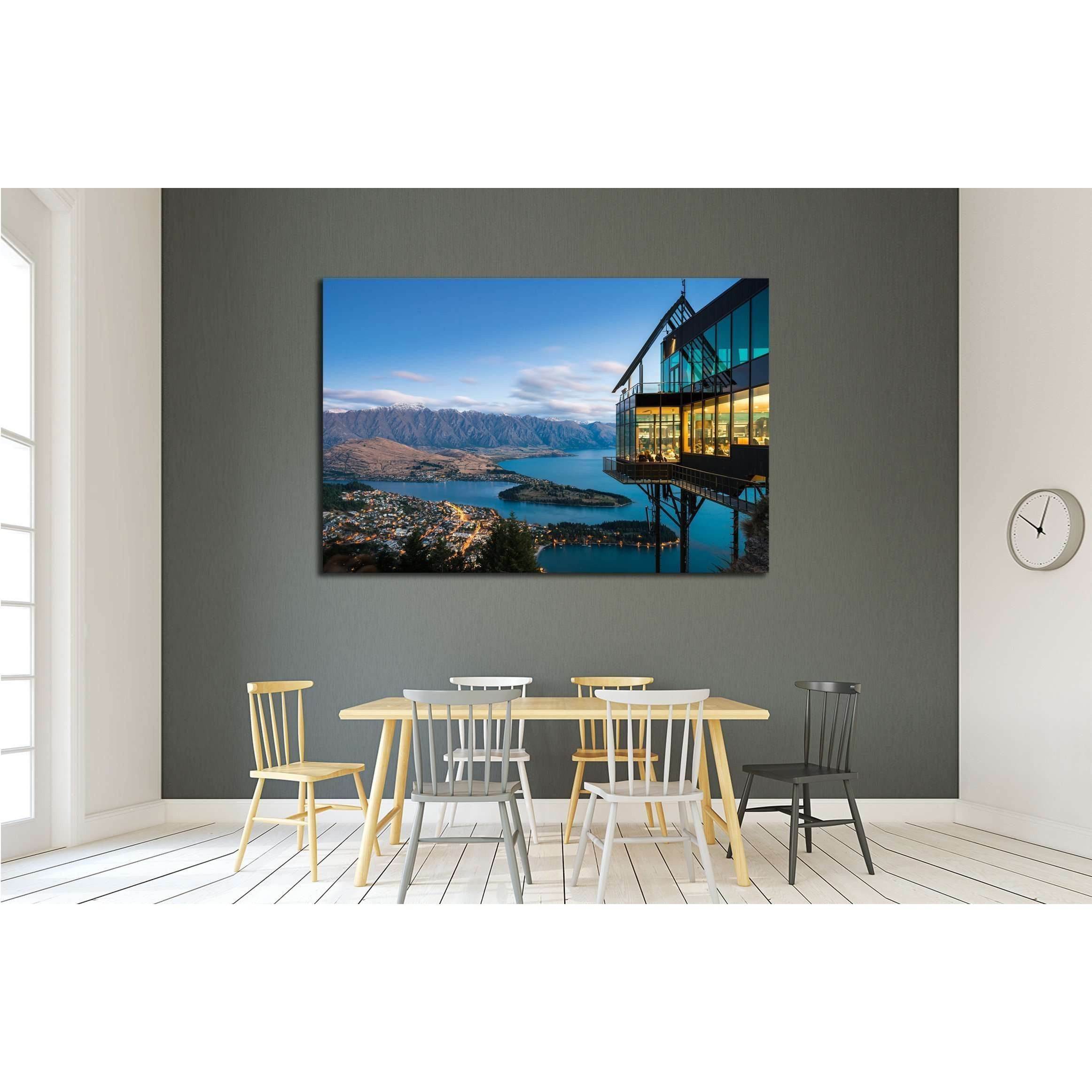 Queenstown Dining №2275 Ready to Hang Canvas PrintCanvas art arrives ready to hang, with hanging accessories included and no additional framing required. Every canvas print is hand-crafted, made on-demand at our workshop and expertly stretched around 100%