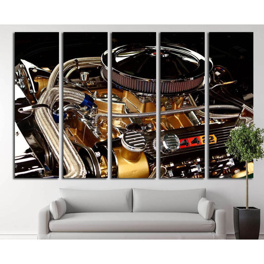 Race Car Engine №517 Ready to Hang Canvas PrintCanvas art arrives ready to hang, with hanging accessories included and no additional framing required. Every canvas print is hand-crafted, made on-demand at our workshop and expertly stretched around 100% No