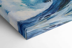Radiant Seascape of a Huge Ocean Wave - Canvas Print - Artoholica Ready to Hang Canvas Print