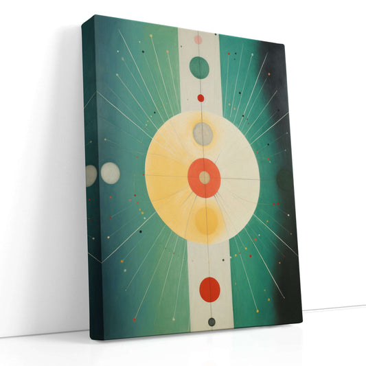 Radiant Solar Symphony - Canvas Print - Artoholica Ready to Hang Canvas Print