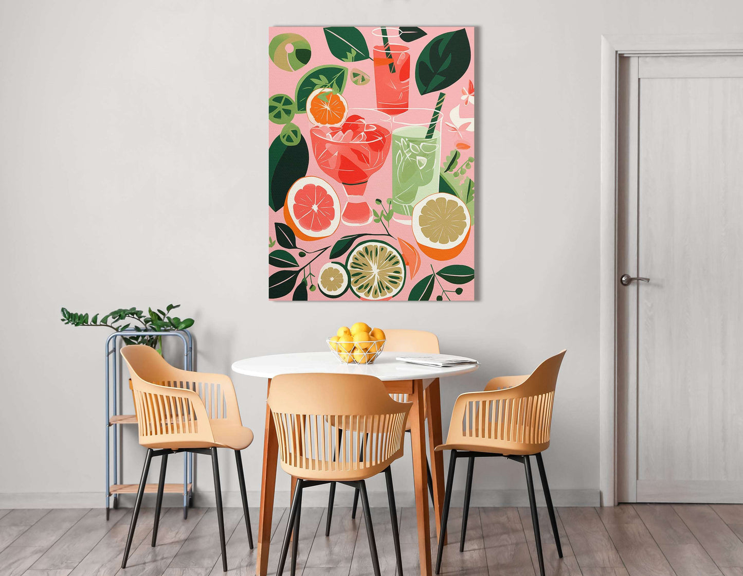 Refreshing Summer Citrus Delight - Canvas Print - Artoholica Ready to Hang Canvas Print